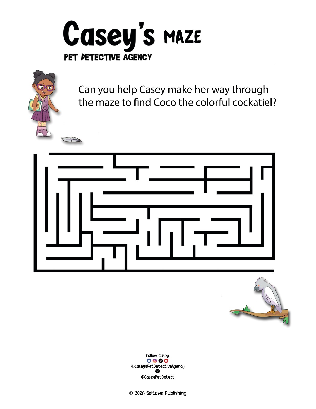 Casey's Maze — Easy