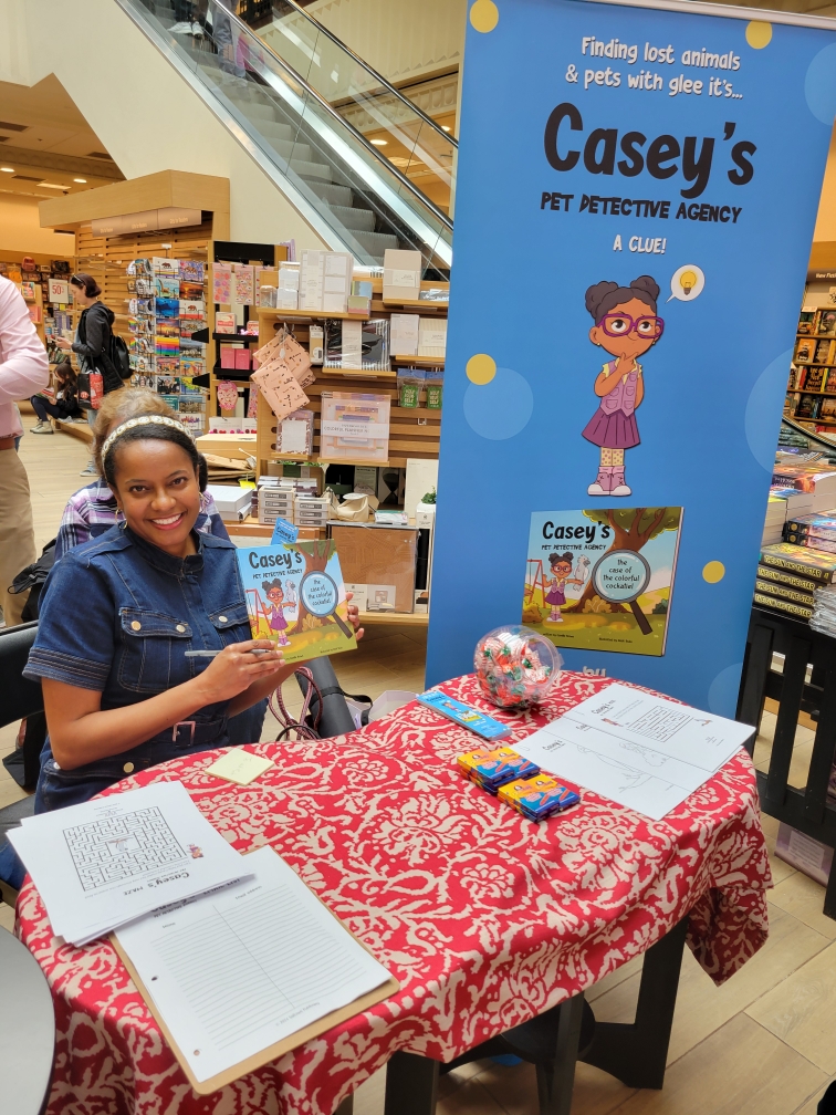 Camille Brown at a book signing event
